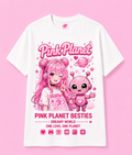 Luna & Pixie Besties Tee (White)