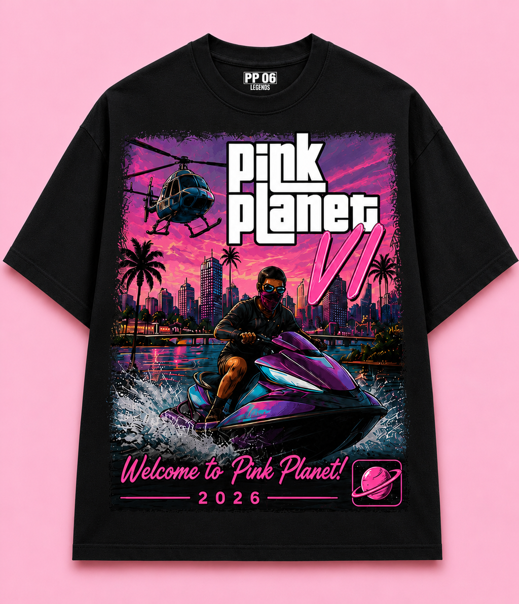 Pink Planet VI Tee