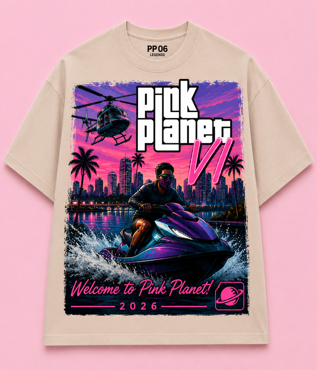 Pink Planet VI Tee