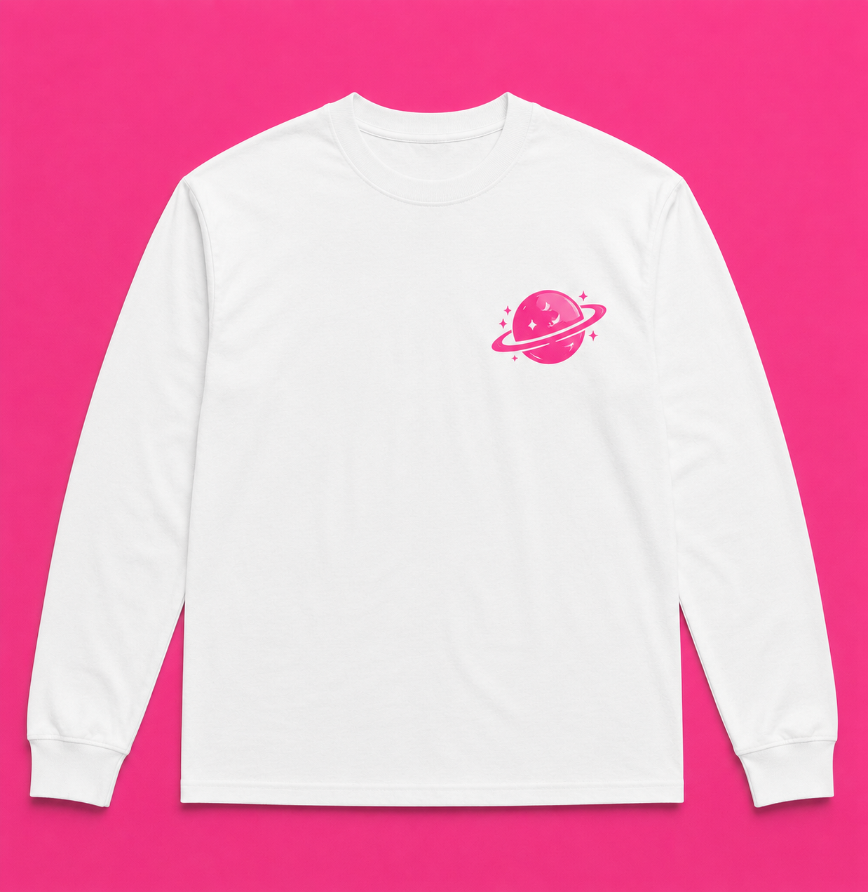 Pink City Anime Long Sleeve Tee