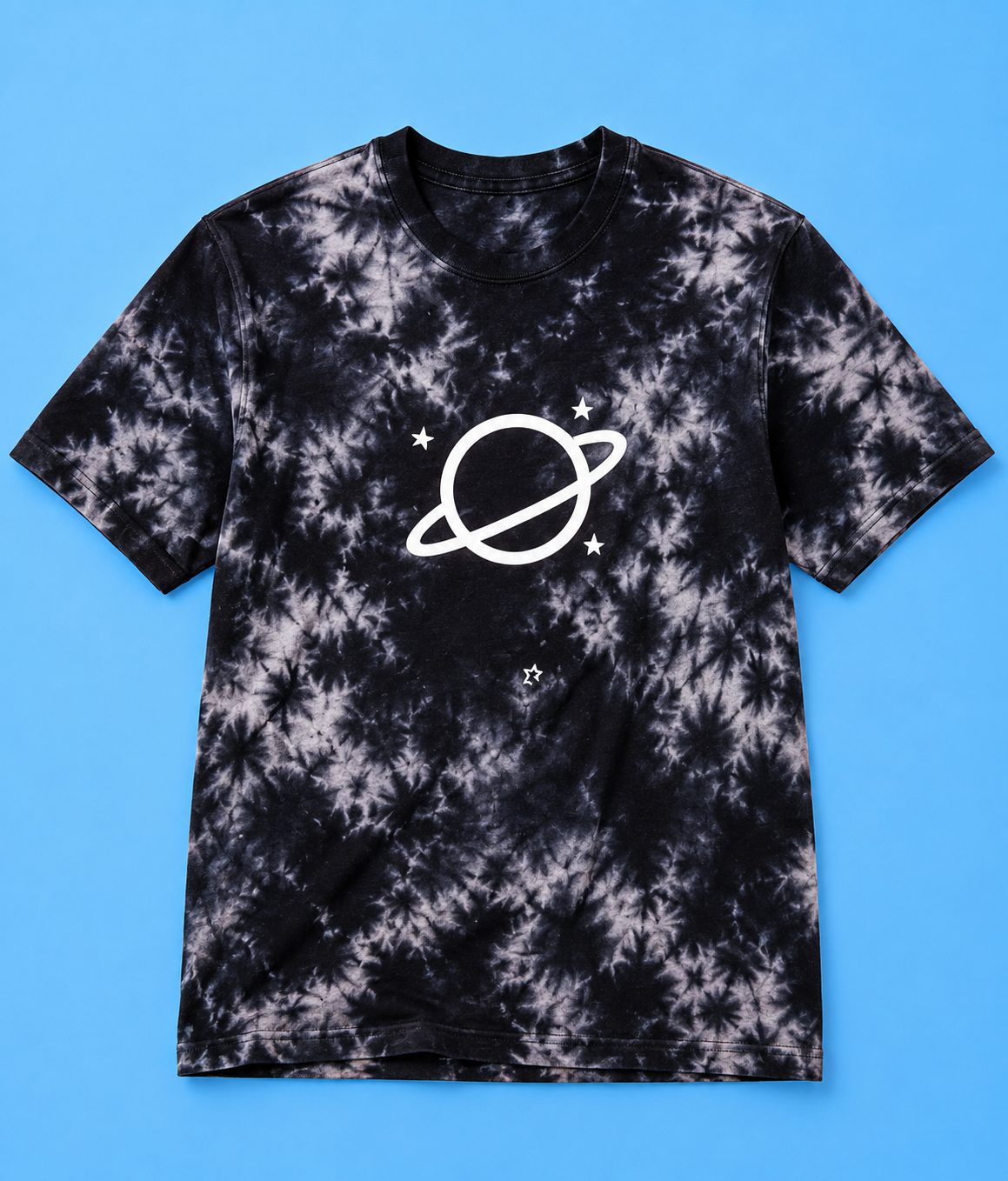 Pink Planet Tie-Dye Tee - Red (Men's)