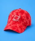 Pink Planet Cosmic Dad Hat (Black)